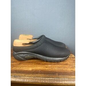 Merrell Women's Black Mesh Clog Comfort Slip-on Casual Shoes